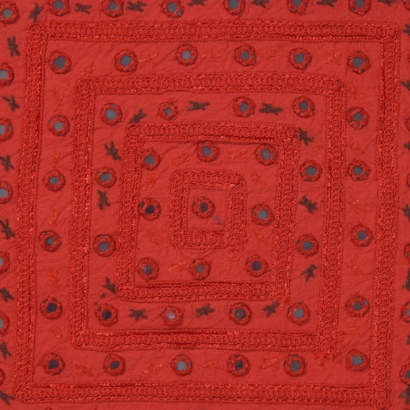 New Dark Red Embroidered Covers (Set of 2) ♥️ - Picture 11 of 11